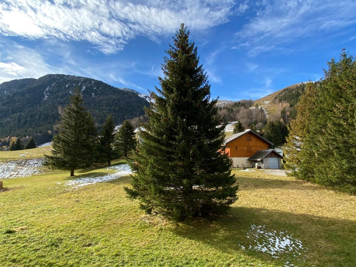 Superbe studio au pied des pistes La Morte Exterior foto