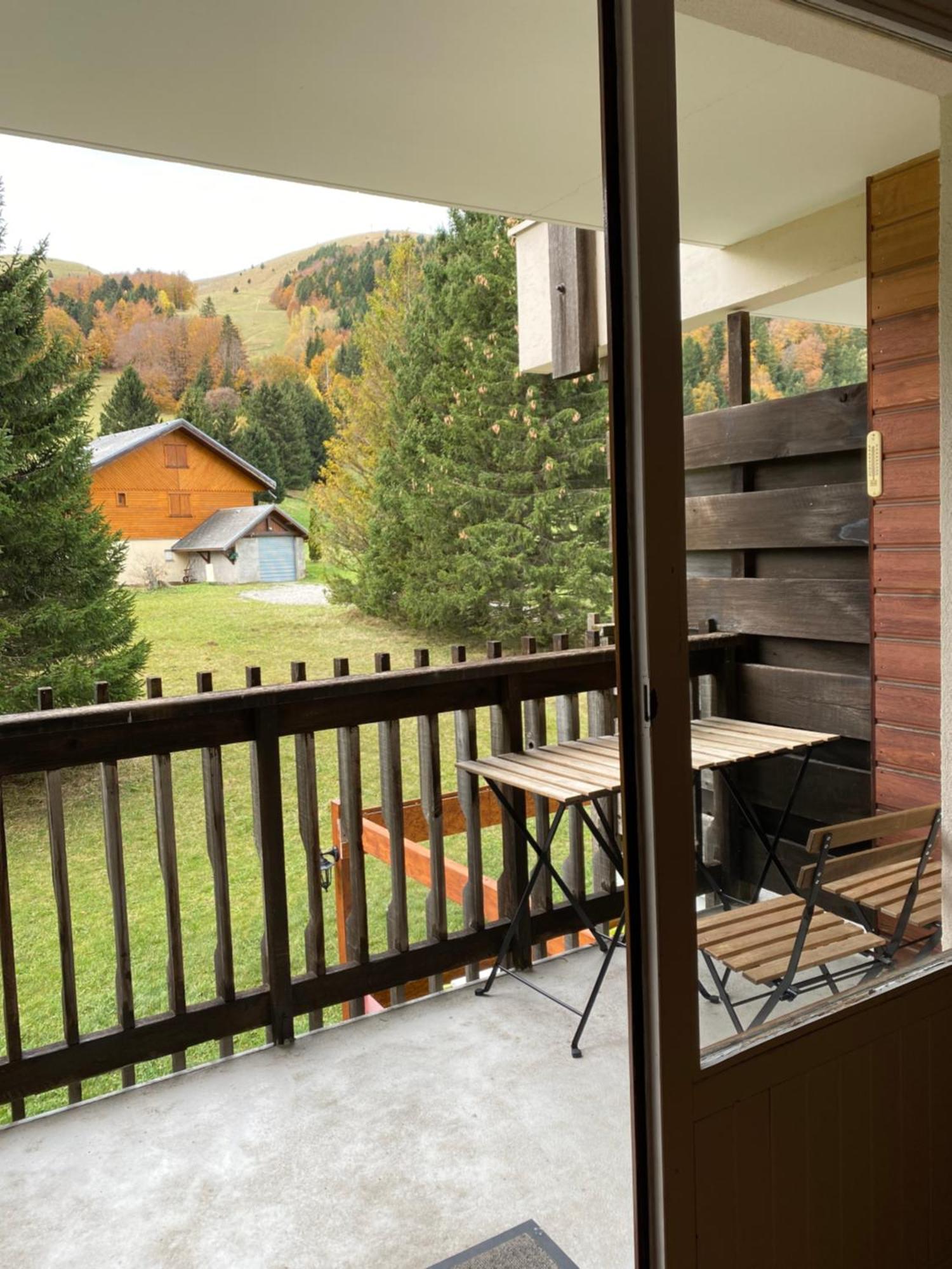 Superbe studio au pied des pistes La Morte Exterior foto